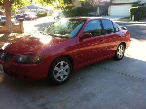 2005 nissan sentra se-r sedan 4-door 2.5l