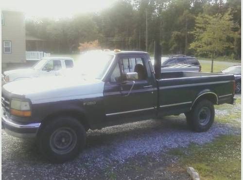 1995/1991 f250 powerstroke turbo diesel runs and drives read full ad