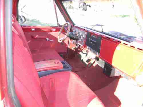 1972 CHEVROLET C10 CHEYENNE--LONGBED--GREAT DRIVER--NO RESERVE AUCTION, image 8