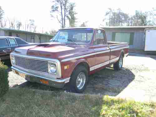 1972 CHEVROLET C10 CHEYENNE--LONGBED--GREAT DRIVER--NO RESERVE AUCTION, image 12