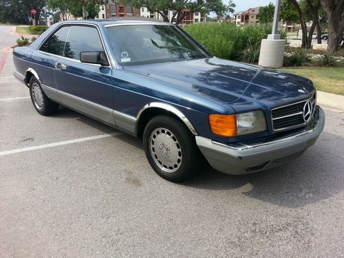 1985 mercedes benz 500 sec v8 clean! sporty! classic!