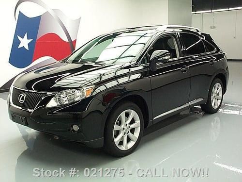 2010 lexus rx350 sunroof nav rear cam climate seats 56k texas direct auto