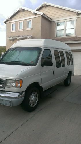 1999 ford e250 handicap high top wheelchair van