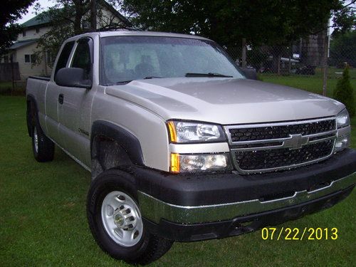 2007 chevy silverado 2500hd extended cab