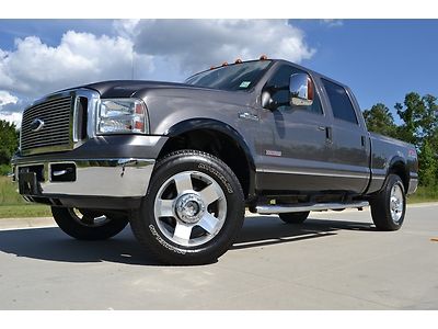 2007 ford f-250 crew cab lariat fx4 diesel 20" wheels