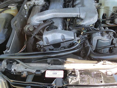 1987 300 TD Turbo Wagon Tripple black 153k miles NR!, image 2