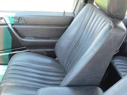 1987 300 TD Turbo Wagon Tripple black 153k miles NR!, image 10