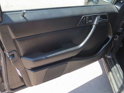 1987 300 TD Turbo Wagon Tripple black 153k miles NR!, image 11