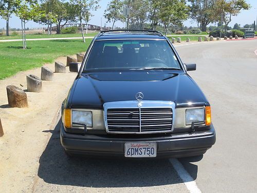1987 300 TD Turbo Wagon Tripple black 153k miles NR!, image 20