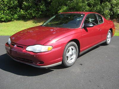 2005 chevy monte carlo ls 2dr. coupe, 155,168 miles, 3/4 litre v6