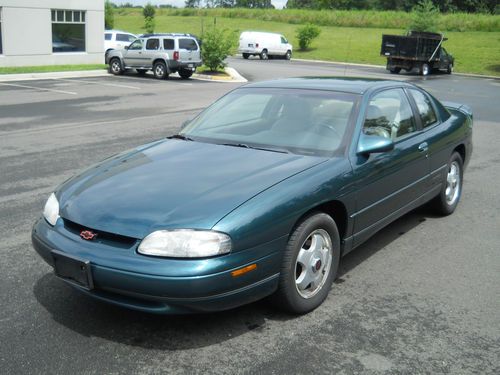 1998 chevrolet monte carlo z34 coupe 2-door 3.8l nascar edition /leather interio