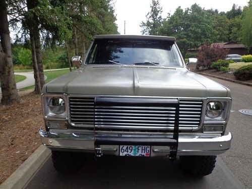 1975 CHEVROLET SHORT BOX 4X4 RANCHO LIFT TONS OF EXTRAS NO RESERVE NO RESERVE, image 12