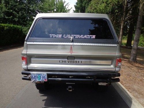 1975 CHEVROLET SHORT BOX 4X4 RANCHO LIFT TONS OF EXTRAS NO RESERVE NO RESERVE, image 20