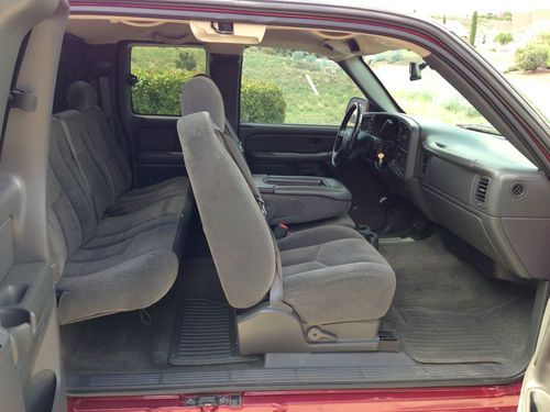 LS, 4WD, extended cab, short bed,low miles, 4dr, burgundy, 6.0L, US $15,900.00, image 20