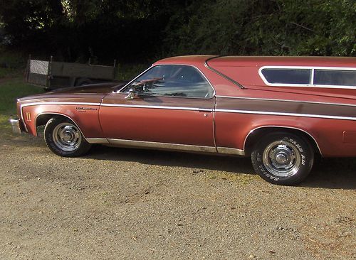 1976 el camino classic...chevrolet,ss,z-28,409,350,corvette,camaro,rat rod,396