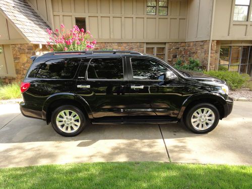 2008 toyota sequoia platinum - awesome condition