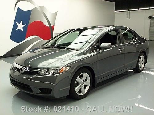 2011 honda civic lx-s automatic rear spoiler alloys 36k texas direct auto