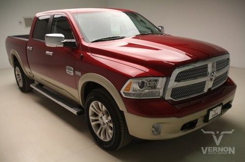 2013 laramie longhorn crew 4x4 navigation leather heated hemi lifetime warranty