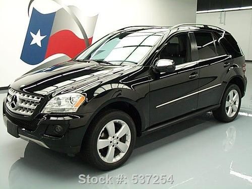 2010 mercedes-benz ml350 sunroof nav rear cam 46k miles texas direct auto