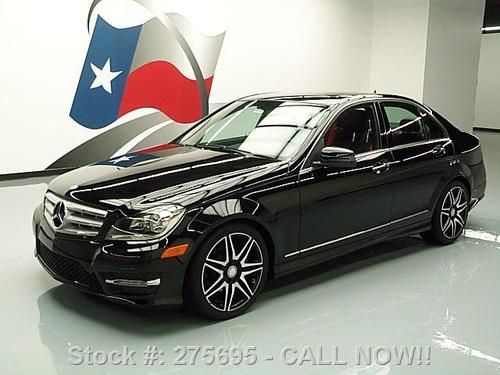 2013 mercedes-benz c250 sport heated seats sunroof 9k! texas direct auto