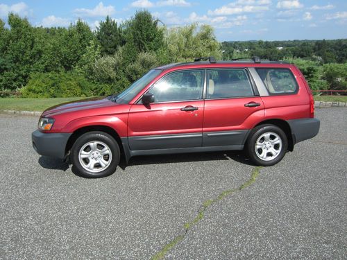 2005 subaru forester x rare 5 spd hill holder free history report