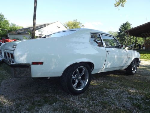 1973 chevy nova ss cone , sbc 350 muncie 4 speed, nice hot rod