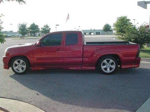 Certified red x-runner 6 speed manual air usb cruise alloys access cab abs xm