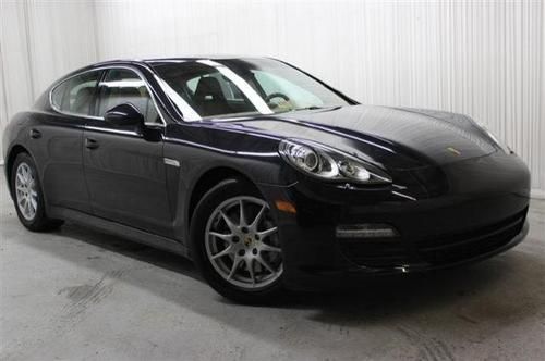 Porsche panamera s navigation low miles black leather heated seats wood trim