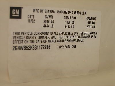 2003 BUICK REGAL LS NON SMOKER ONLY 48K MILES SUNROOF CLEAN MUST SELL NO RESERVE, image 43