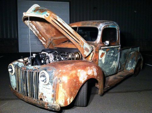 1946 ford rat/street rod truck - ls fuel injected engine/4l60e transmission