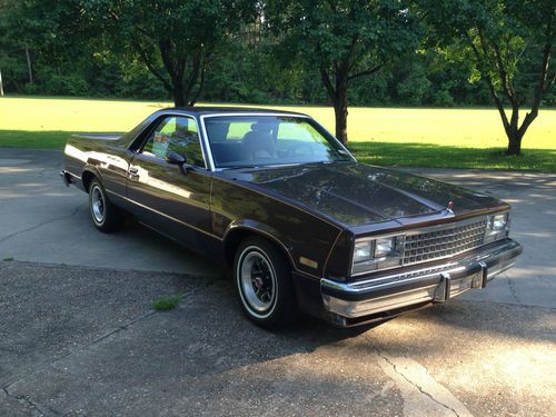 1983 chevrolet el camino ss standard cab pickup 2-door 5.0l