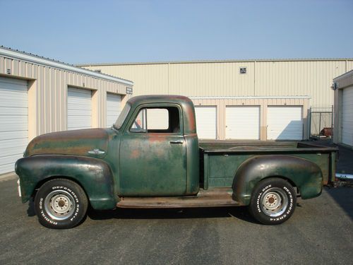 1955 chevy first series short box pickup 95% original 54, 53, 52, 51, 50