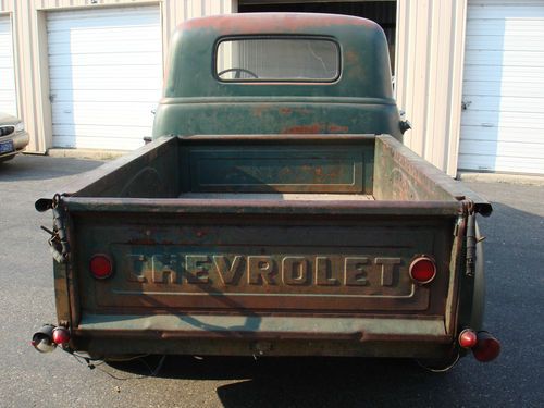 1955 Chevy First Series Short Box Pickup 95% Original 54, 53, 52, 51, 50, image 3