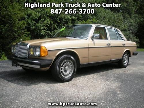 1982 mercedes-benz 300 300d turbo diesel