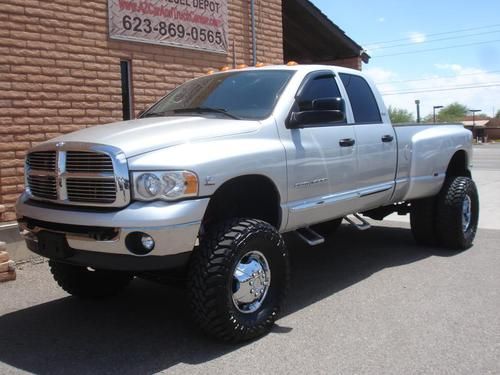 2005 dodge ram 3500 quad cab dually lifted 5.9l cummins diesel 4x4