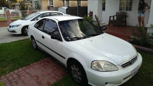 1999 honda civic dx coupe 2-door 1.6l