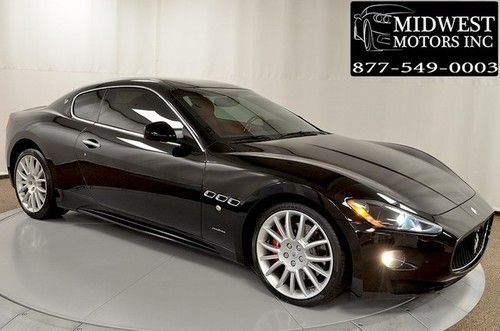 2009 maserati grand turismo s black loaded pristine condition