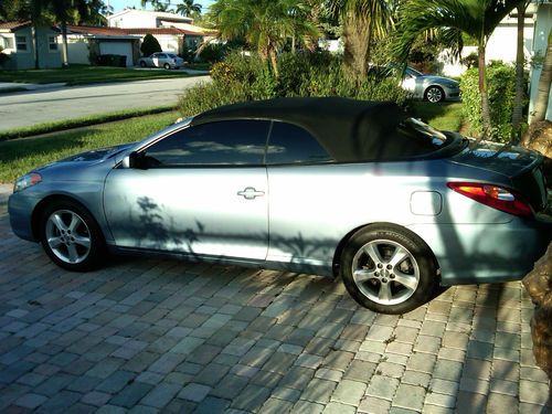 Toyota solara convertable 05 sle v6 leather, jbl, low miles, garage kept, loaded
