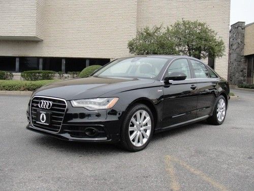 2012 audi a6 3.0t quattro, loaded, $70,280 list price, warranty