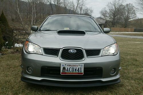 2007 subaru impreza wrx sti limited sedan 4-door 2.5l