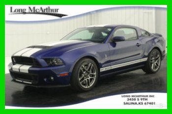 13 shelby! 5.8 v8! supercharged! gt500 svt! leather! navigation! 14k low miles!