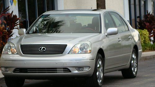 2001 lexus ls430 one owner with ultra package , all options selling no reserve