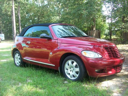 2005 chrysler pt cruiser touring convertible 2-door 2.4l