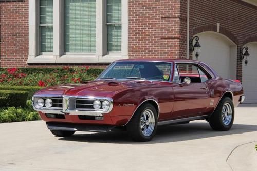 67 firebird restored muscle car pontiac