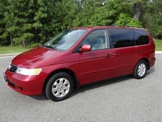 Honda : 2002 odyssey ex-l w/leather 69k orig miles 1-va. owner records sharp