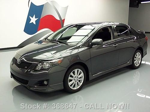 2010 toyota corolla s automatic cruise ctrl spoiler 47k texas direct auto