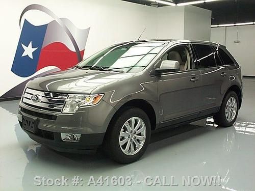 2010 ford edge sel 3.5l pano sunroof park assist 51k mi texas direct auto