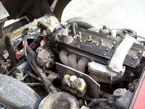 1968 JAGUAR XKE 2 PLUS 2 4 SPEED. VERY SOLID. NEEDS RESTORED., image 12