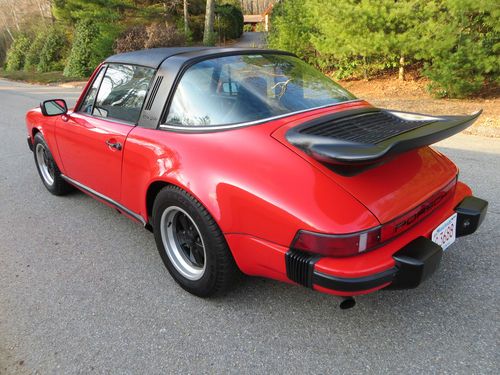 Excellent condition, guards red, numbers matching, fuchs, non coupe carrera