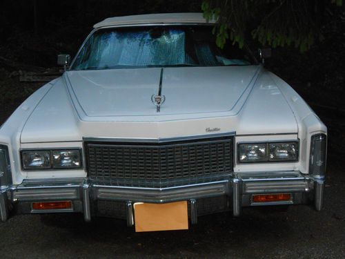 1976 cadillac eldorado convertible fuel injection